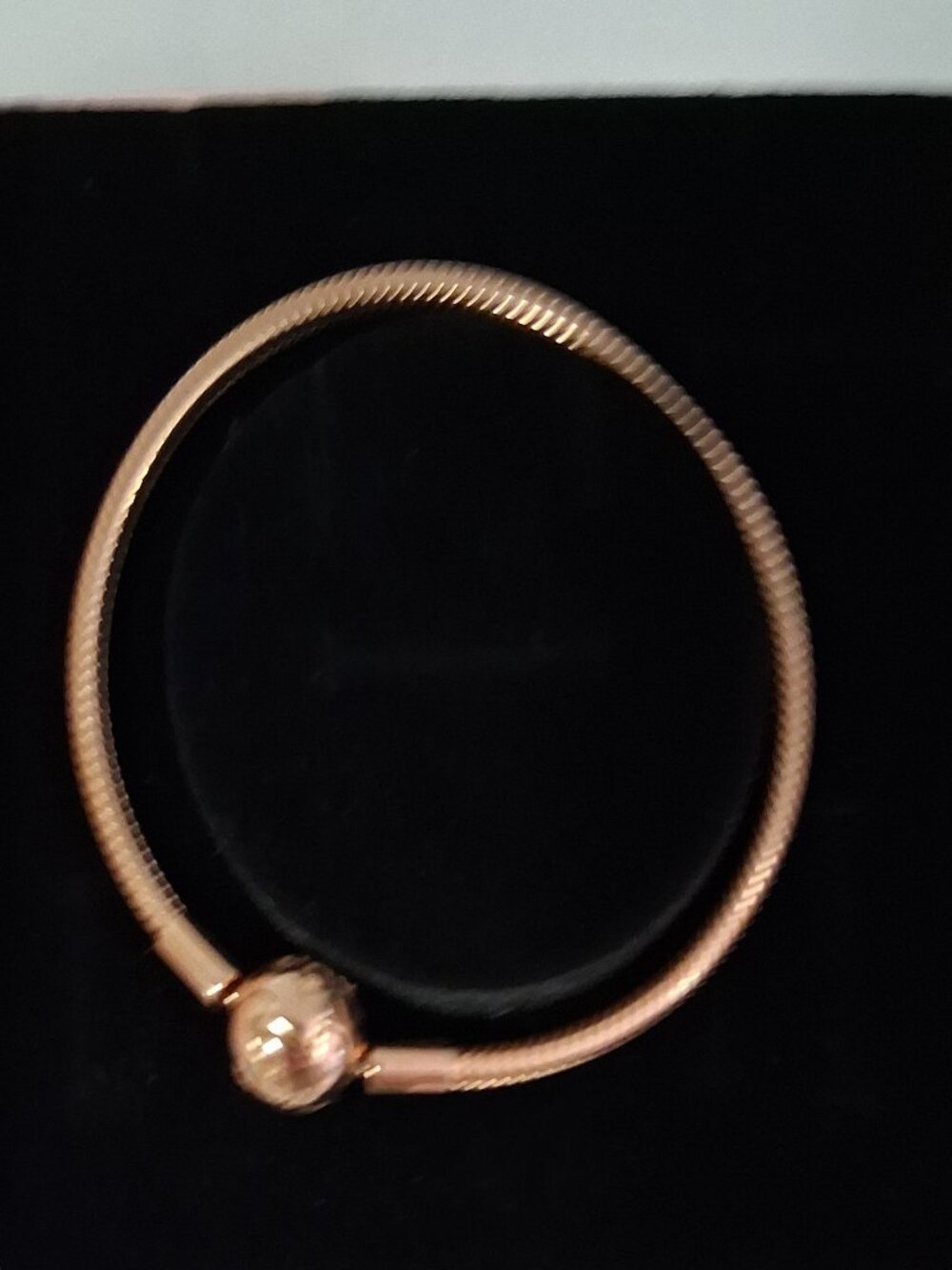 Pandora Rose Gold-Plated Bracelet (Style 580728-17)